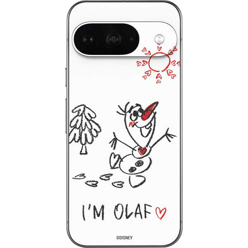 Disney Frozen I Am Olaf Art Google Pixel 9 Skin